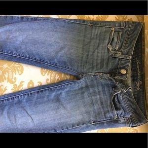 Skinny jeans that are already broken in!